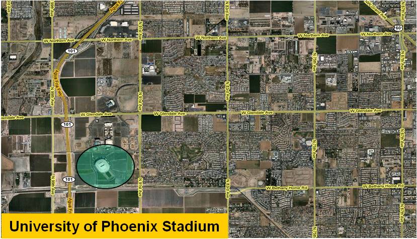 No notice evacuation of University of Phoenix's Stadium